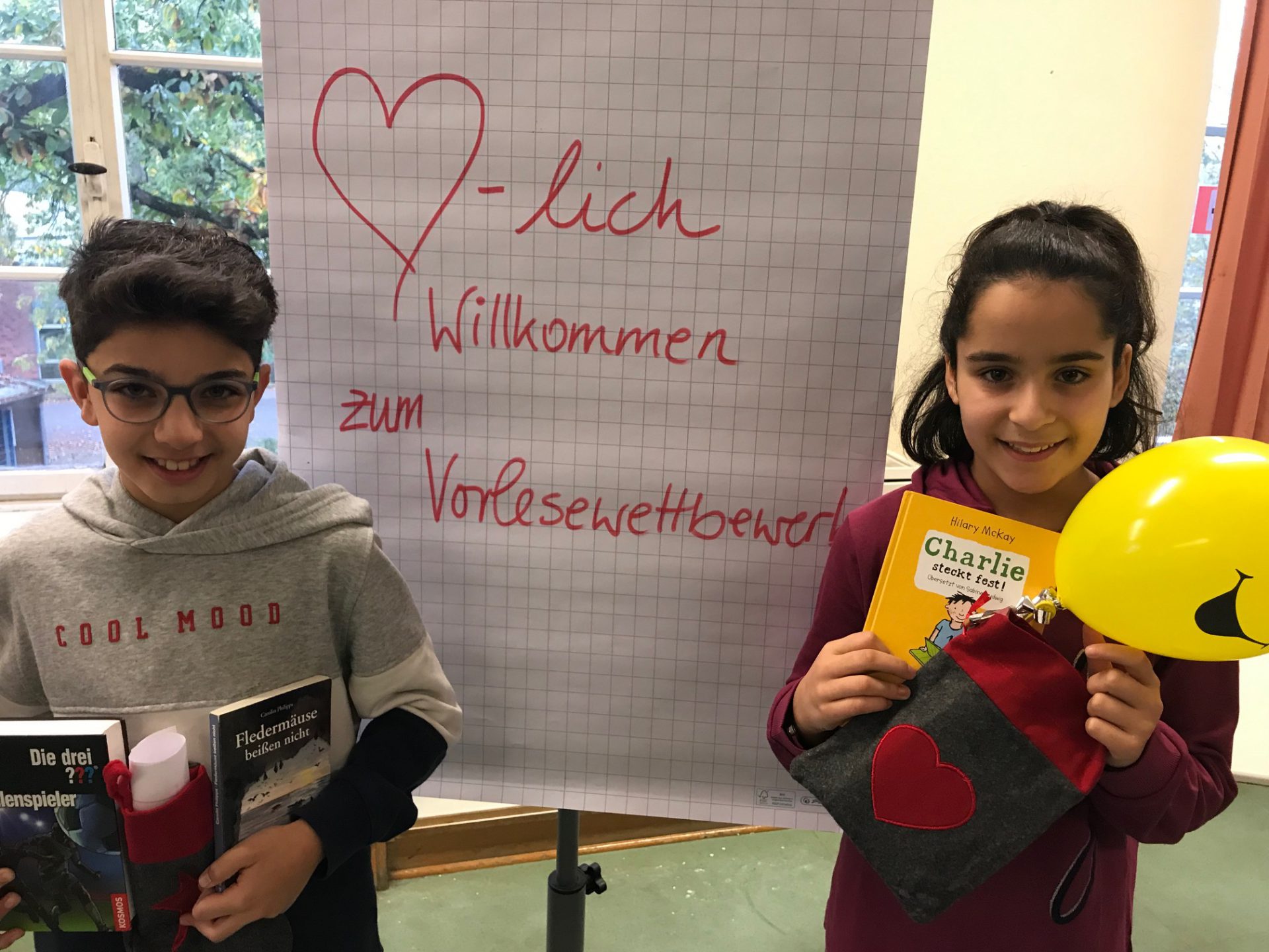 HPR – Vorlesewettbewerb 2019: Emin (6a) oder Selin (6b)?